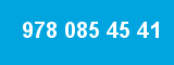 978 085 45 41 978 085 45 41